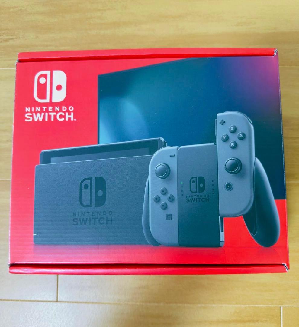 NINTENDO SWITCH 本体 グレー 付属品完備