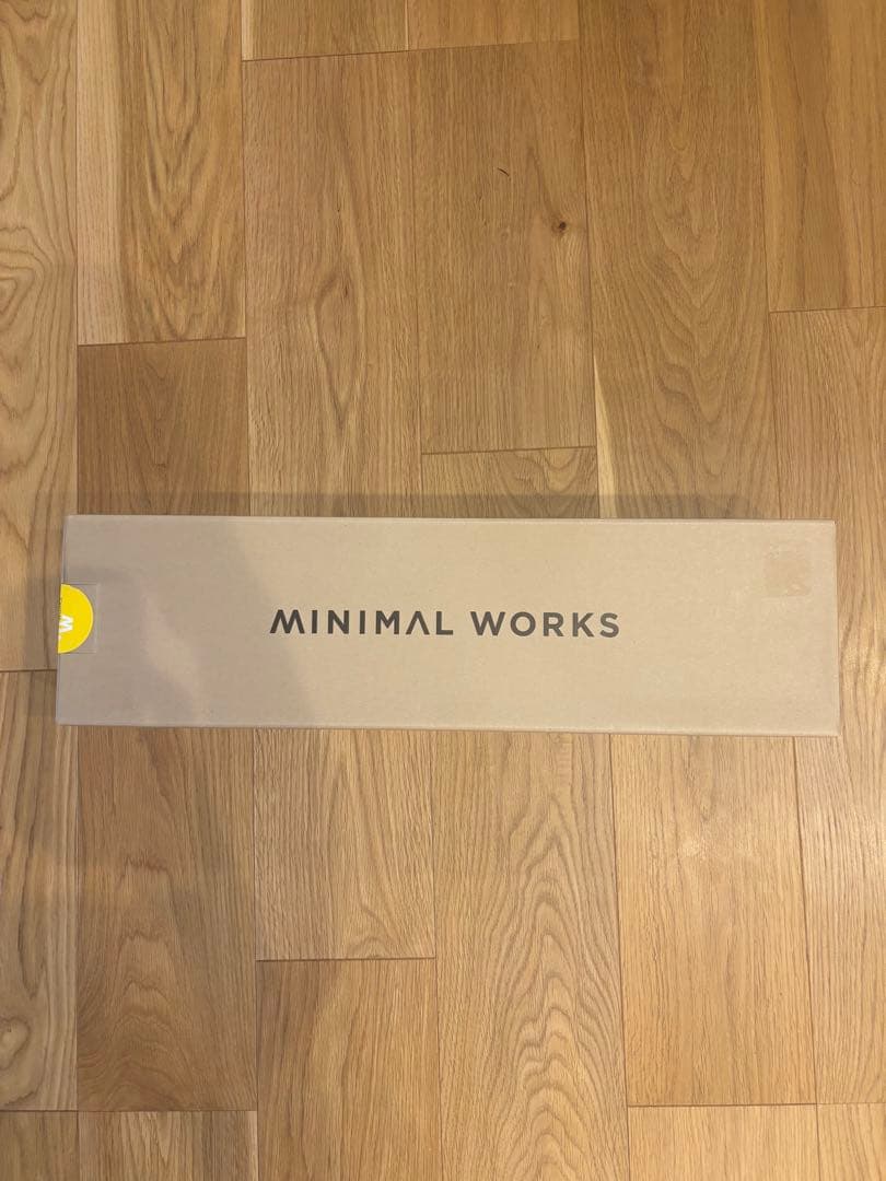 新品未使用　MINIMALWORKS モカロールテーブル　ウッドロールテーブル