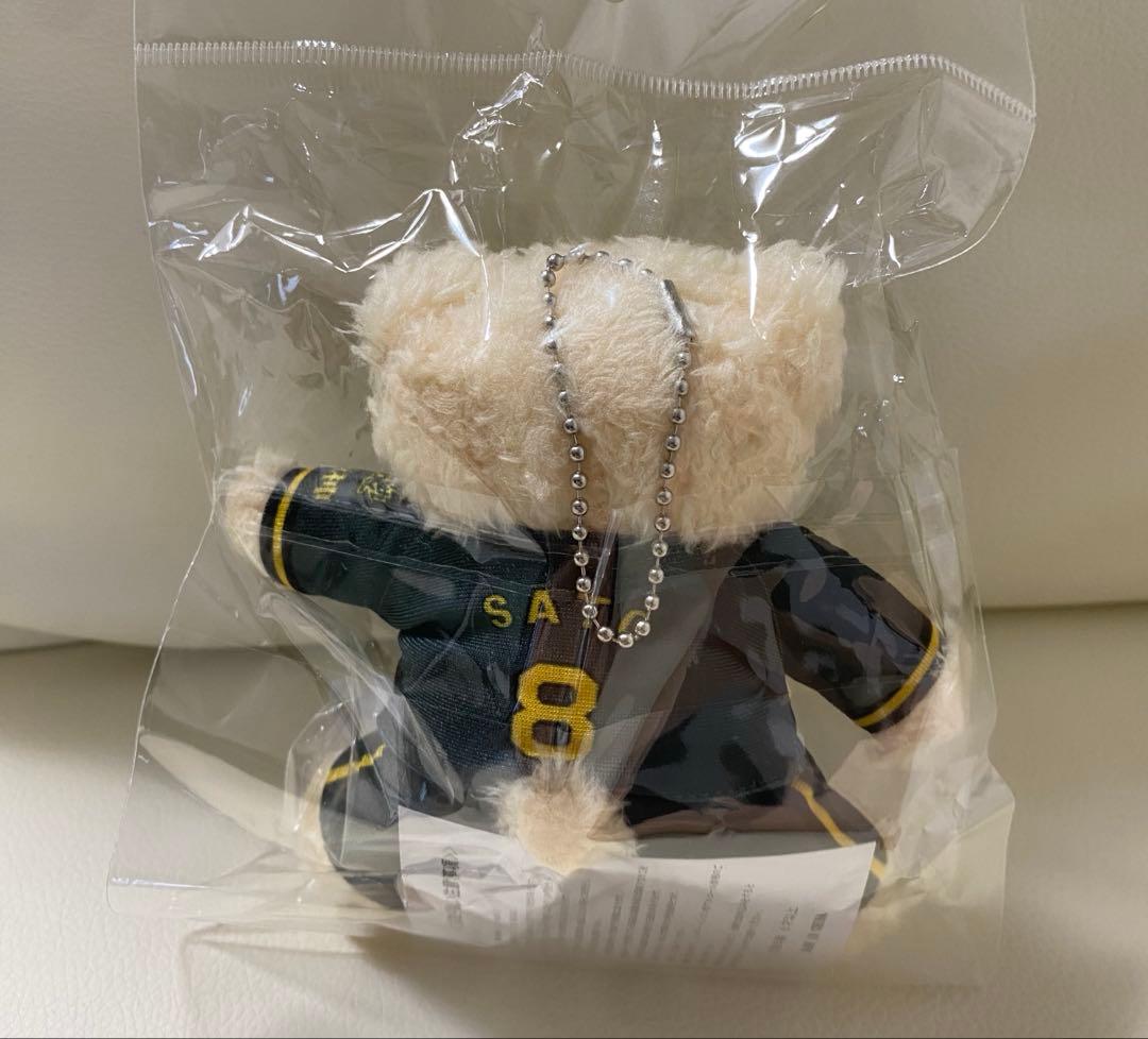 阪神タイガース B-LUCK ユニフォームベア 佐藤輝明 木浪聖也